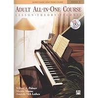 Alfred's Basic Adult All-in-One Piano Course - Level 1 (Book & CD) Alfred's Basic Adult All-in-One Piano Course - Level 1 (Book & CD) Sheet music Audio CD