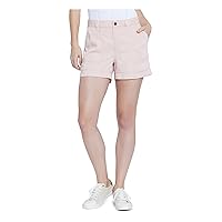Seven7 Womens Utility Stretch Casual Shorts Tan 6