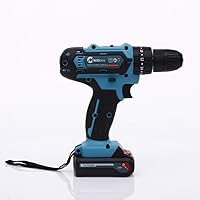 Lithium Battery Electric Drill Home Electric Screwdriver Multifunctional Handheld Electric Drill 32V Hardware Tools Rechargeable Hand Electric Drill 32V / As Shown / 32V