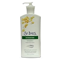 St. Ives U-BB-1255 Hydrating Vitamin E Body Moisturizer by St. Ives for Unisex - 18 oz Moisturizer