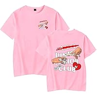 Junior H Merch Junior Club T Shirt 4 Life Tour Short Sleeve Crewneck Tshirt Unisex Top