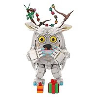Christmas Yeti Toy Action Figure Building Block Set, Snow Monsters Anime Model Toys, Building Bricks for Fans Kids Aged 6+ (625 Pieces)