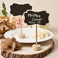 Rustic Chalk Board Placecard Holder (1)