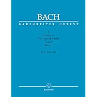 Bach: 6 Cello Suites, BWV 1007-1012 (Scholarly-Critical Performing Edition) Bach: 6 Cello Suites, BWV 1007-1012 (Scholarly-Critical Performing Edition) Sheet music Paperback