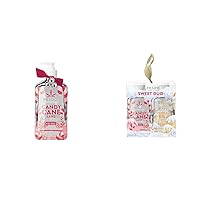 Hempz Limited Edition Peppermint Candy Cane Herbal Body Lotion Moisturizer (17 Oz) & Sweet Duo Candy Cane Lane (2.25 Oz) & Vanilla Frost Mountain (2.25 Oz)