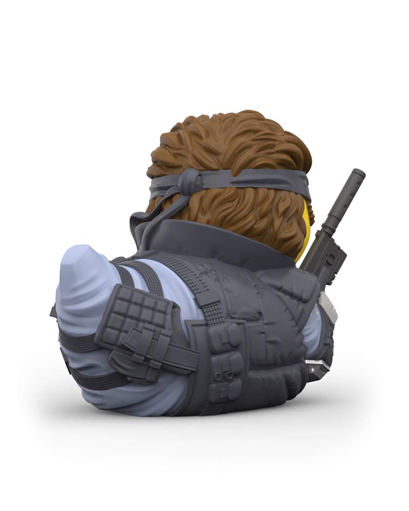 TUBBZ Metal Gear Solid Snake Collectible Rubber Duck Vinyl Figure – Official Metal Gear Solid Merchandise – PC & Video Games