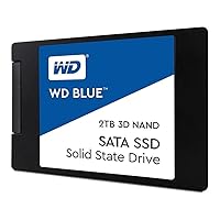 Western Digital 2TB WD Blue 3D NAND Internal PC SSD - SATA III 6 Gb/s, 2.5