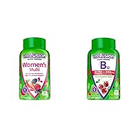 Womens Multivitamin Gummies (150 Count) and Vitafusion Extra Strength Vitamin B12 Gummy Vitamins (90 Count)