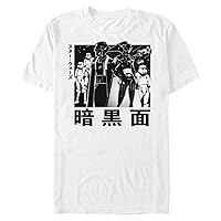 STAR WARS Big & Tall Visions Dark Side Anime Men's Tops Short Sleeve Tee Shirt