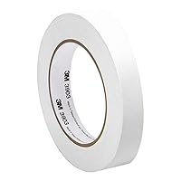 3M White Vinyl/Rubber Adhesive Duct Tape 3903, 0.75-50-3903-WHITE 12.6 psi Tensile Strength, 50 yd. Length, 0.75