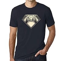 Men's Graphic T-Shirt Super Gamer Esports Funny Heather Eco-Friendly Limited Edition Short Sleeve Tee-Shirt
