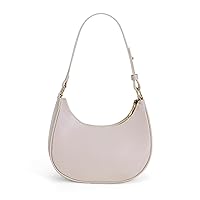 DKIIL NOIYB Small Crescent Bag for Women, Crescent Shoulder Bag Y2k Purse PU Leather Half Moon Bag Crescent Purse Dumpling Crossbody Purses Hobo Bags Tote Handbags