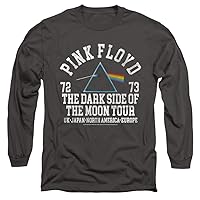 Popfunk Classic Pink Floyd Dark Side Prism Unisex Adult Long-Sleeve T-Shirt