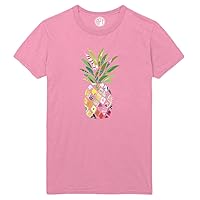 Patterned Pineapple Printed T-Shirt