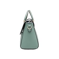 [YorEm] TOP FORWARD Solid Color PU Leather Women Shoulder Crossbody Bag Top Handle Lady Handbag Phone Flap Satchel