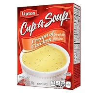 Lipton Cup-a-Soup, Cream of Chicken 4 ea (Pack of 2)