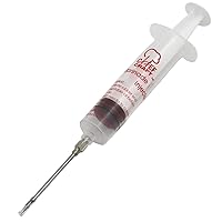 Chef Craft Select Plastic with Stainless Steel Needle Marinade Injector, 5 inches in length 1 ounce capacity, Clear