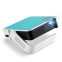 ViewSonic M1 Mini+ Ultra Portable LED Projector with Auto Keystone, Bluetooth JBL Speaker, HDMI, USB C, Stream Netflix with Dongle (M1MINIPLUS)