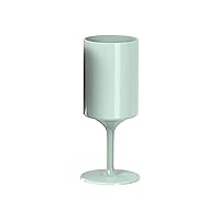 Knork Eco Party Bundle, Party Cup Outdoor Wine Glass, Single, Stem, Mint