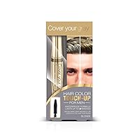 Cover Your Gray for Men Waterproof Brush-In Hair Color Touchup for Men - Blonde
