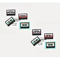 Decorative Refrigerator Magnets, Perfect Fridge Magnets for House Office Personal Use (8Pcs Mixtape)