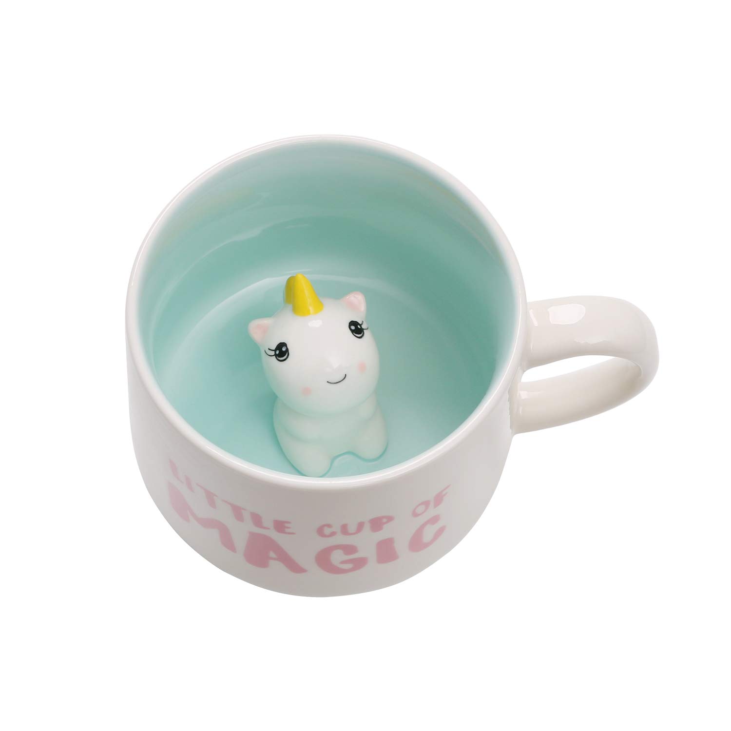Mua 3D Animal Coffee Mug Baby Unicorn Inside,Cute Handmade Figurine  Ceramics Cup 12 oz,Christmas&Birthday&Mother's Day Surprise for Friends  Family or Kids,Best Office Cup Couples Mug (Unicorn) trên Amazon Mỹ chính  hãng 2023 |