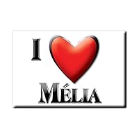 Mélia Magnet Magnetic Names Gift Idea Joke Birthday Graduation Birth Valentine's Day