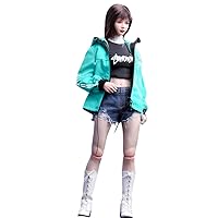 HiPlay 1/6 Scale Figure Doll Clothes: Sport Denim Suit for 12-inch Collectible Action Figure ATX-060D (ATX-060D)
