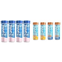 Nuun Sport Electrolyte Tablets - Dissolvable in Water, Strawberry Lemonade Flavor & Hydration Immunity Electrolyte Tablets with 200mg Vitamin C