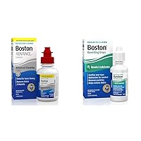 Contact Lens Solution + Rewetting Drops for Gas Permeable Contact Lenses, 1 Fl Oz + 0.33 Fl Oz