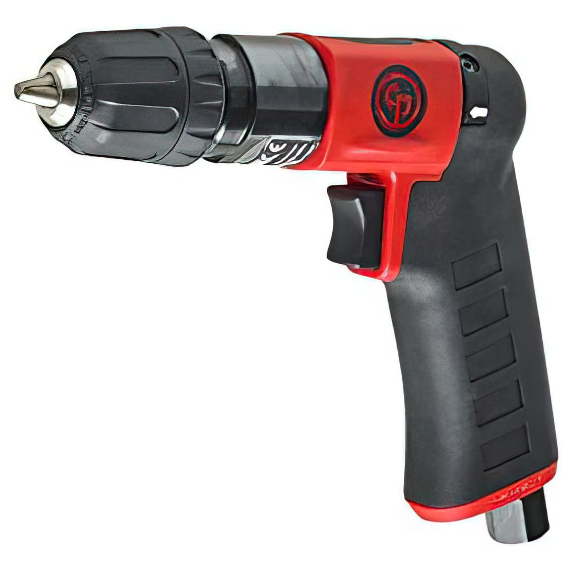 Chicago Pneumatic CP7300RQCC - Air Power Drill, Power Tools, Reversible, 1/4 Inch (6.5 mm), Reversible, Keyless Chuck, Pistol Handle, 0.31 HP/230 W, Stall Torque 1.9 ft. lbf/2.6 NM - 2800 RPM