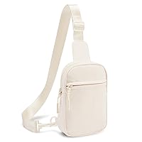 CHOLISS Small Sling Bag for Women and Men, Crossbody Bags Trendy Fanny Packs Chest Bag with Extended Strap