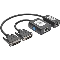 Tripp Lite DVI Over Cat5/6 Active Extender Kit, Transmitter & Receiver for Video, 1920 x 1200 @ 60 Hz, 1080p, Up to 125-ft. (B140-101X-U)
