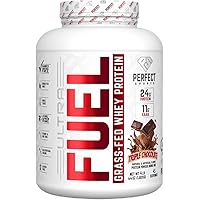 PERFECT SPORTS Ultra Fuel Grass-Fed Whey Protein - 4lbs Triple Chocolate