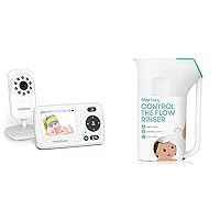 HelloBaby Monitor with Camera and Audio, 1000ft Long Range Video Baby Monitor-No WiFi & FridaBaby Control The Flow Polypropylene ABS Rinser|Bath Time Rinse Cup with Easy Grip Handle