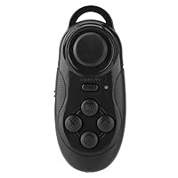 Bluetooth Remote Gamepad,Game Controller Joystick Selfie Timer Remote Controller,Mini Wireless Bluetooth Remote Gamepad, Pocket Selfie Remote Shutter Mouse For iOS Android Smartphone Phone TV Box