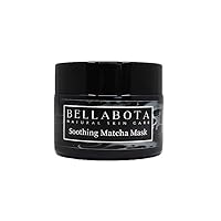 Soothing Matcha Mask | Facial Mud Mask | Green Tea Face Mask | Anti-Inflammatory | Detox | Organic | Simple | Natural and Non-greasy