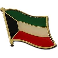 NRAccessories Wholesale Pack of 50 Kuwait Country Flag Bike Hat Cap lapel Pin