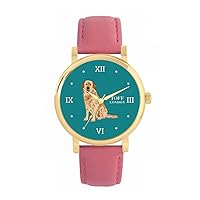 Beige Golden Retriever Dog Watch