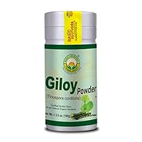 BASIC AYURVEDA Giloy Powder | 3.53 Oz (100g) | Organic Tinospora Cordifolia Stem Powder | Natural Guduchi Extract for Immune System Booster & Healthy Digestion