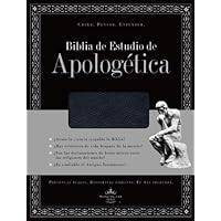 Biblia de Estudio de Apologetica, piel fabricada, con indice (Negro) (Spanish Edition)