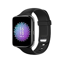 Smart Watch 1.4' IPS Hyperbolic Screen Bluetooth Call Pedometer Heart Rate Sports Watch (Color : 1)