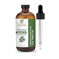 Tea Tree Essential Oil 100% Pure, Natural and Steam Distilled - Therapeutic Grade Tea Tree Oil for Skin, Hair, Aromatherapy & DIY - 4 fl. oz. (118 ML)