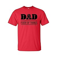 Men's Father's Day Dad Fixer of Things Short Sleeve T-Shirt