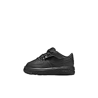 Nike Force 1 Low EasyOn Baby/Toddler Shoes (FN0236-001, Black/Black/Black)