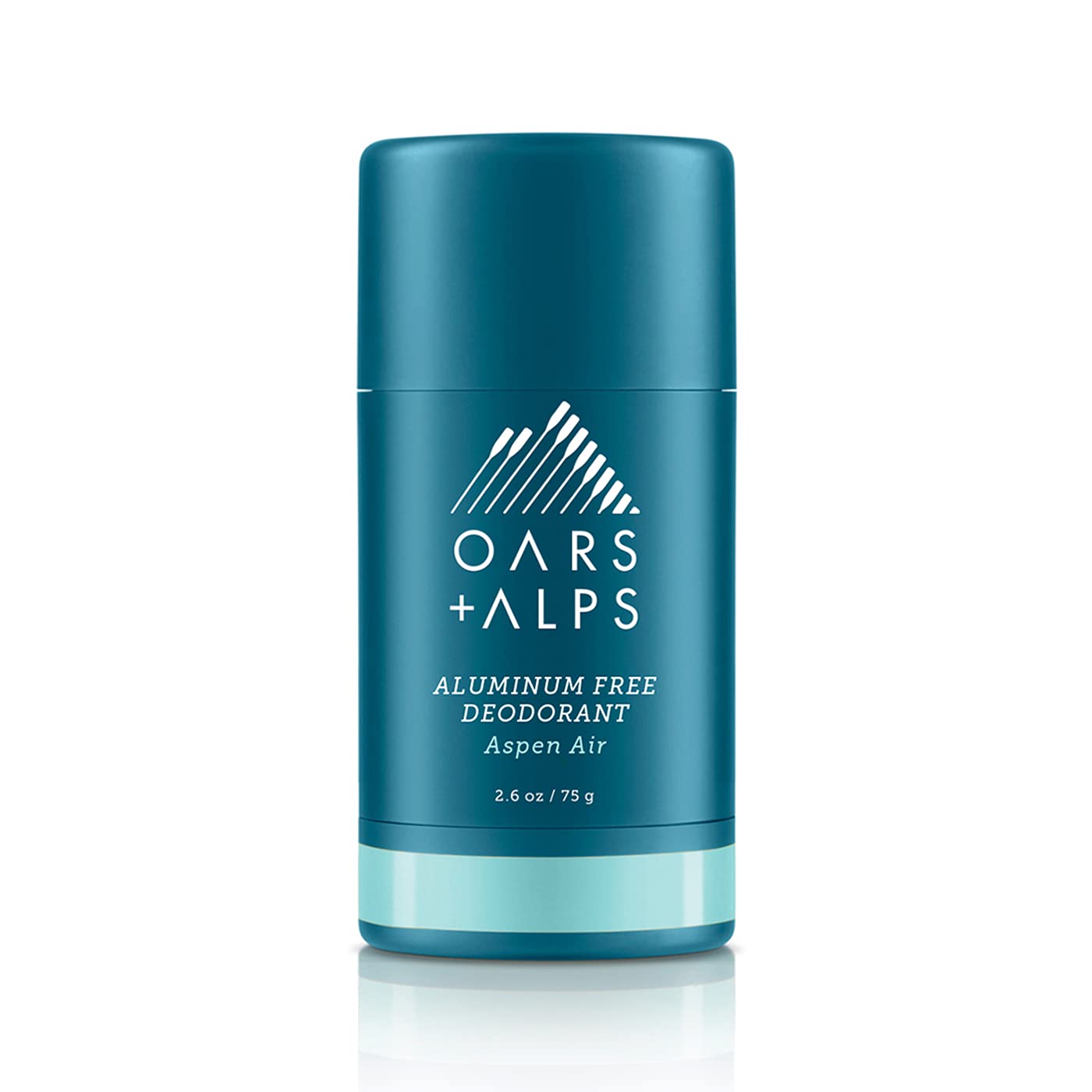Oars + Alps Aluminum Free Deodorant for Men and Women, Dermatologist Tested and Made with Clean Ingredients, Travel Size, Aspen Air, 1 Pack, 2.6 Oz