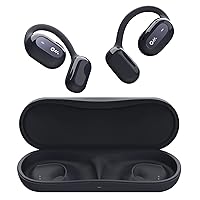 Oladance OWS1 Open Ear Headphones, Wireless Bluetooth 5.2 Headphones Air Conduction, Up to 16 Hours Battery Life with Carry Case, High Sound Quality with Dual 16.5mm Drivers Interstellar Blue