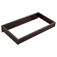 Oxford Baby Changing Topper for Universal 3-Drawer Dresser, Espresso