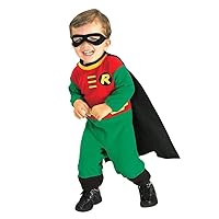 Rubie's baby boys Teen Titans Robin Romper Costume, As Shown, 1 - 2 Years US