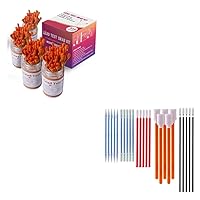 Lead Test Kit 320 pcs + FC502-1 New AAwipes Cleanroom Foam Tip Swab Set (5 Colors & Styles, 100 Pack)